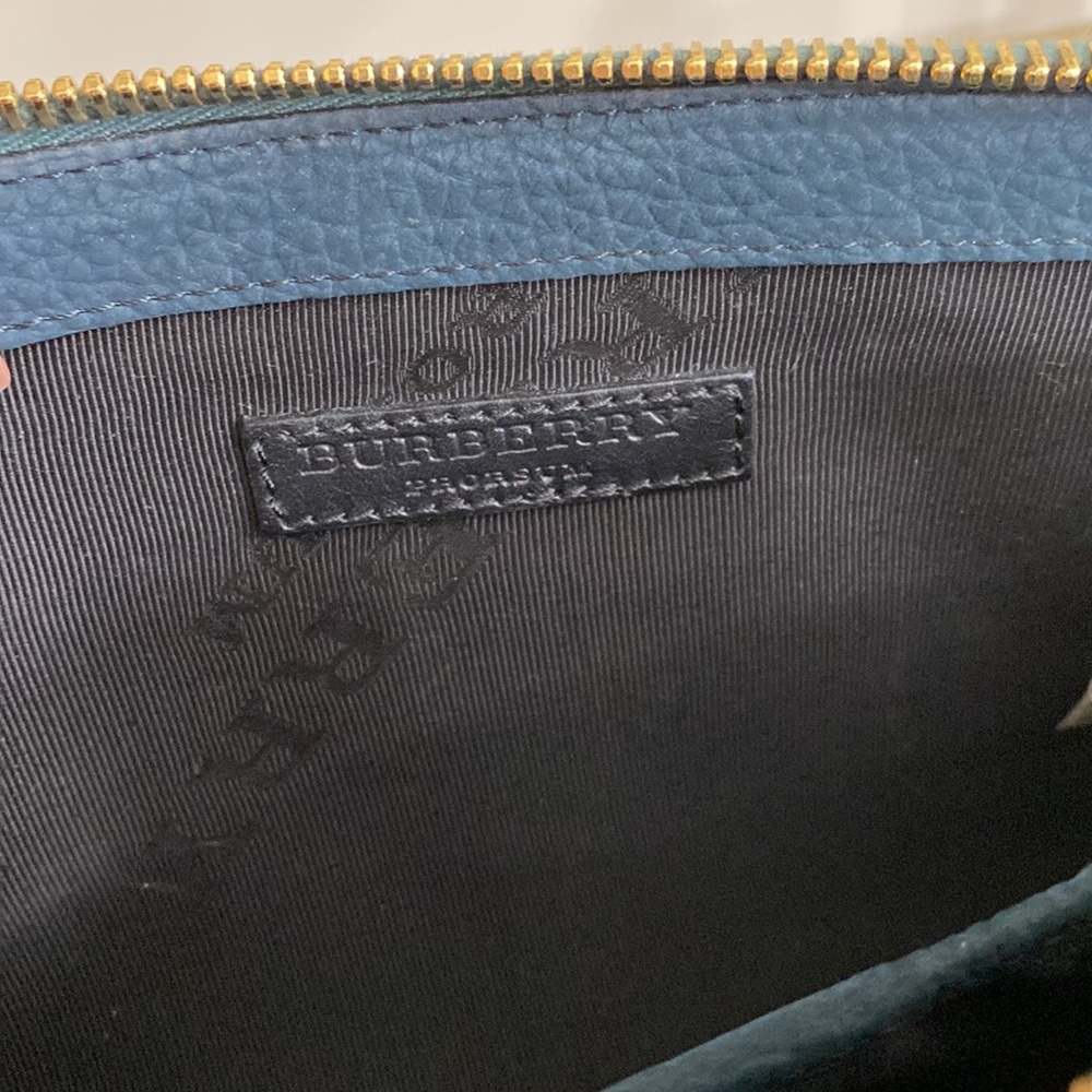 Vintage Burberry Prorsum Nubuck Alma Clutch - Picture 3 of 6